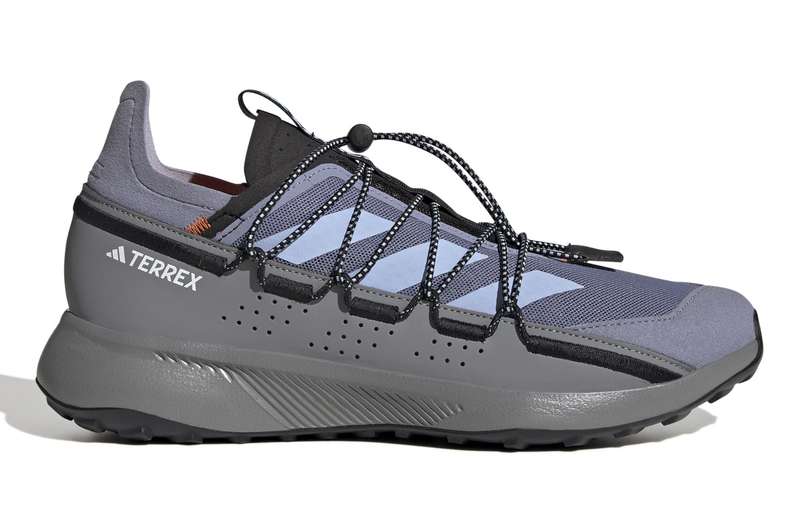 adidas TERREX Men`s Voyager 21 Travel Silver Violet/ Blue Dawn/ Grey HP8616 Size UK 11 (SA 11)