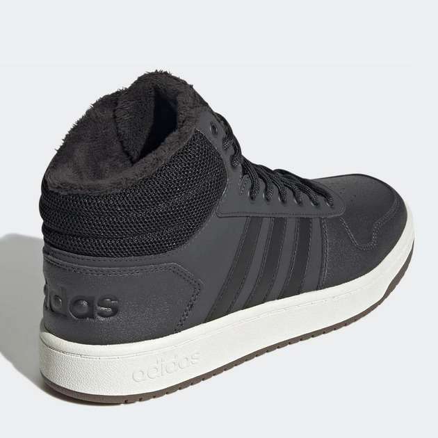adidas Men`s HOOPS 2.0 MID Carbon/ Graphite GZ7959 Size UK 10.5 (SA 10.5)