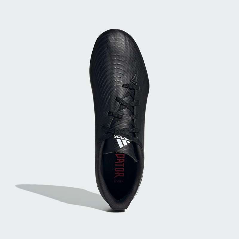 adidas Men's Predator Edge.4 turf Shoes Core Black/ Cloud White GX0010 Size UK 6.5 (SA 6.5)