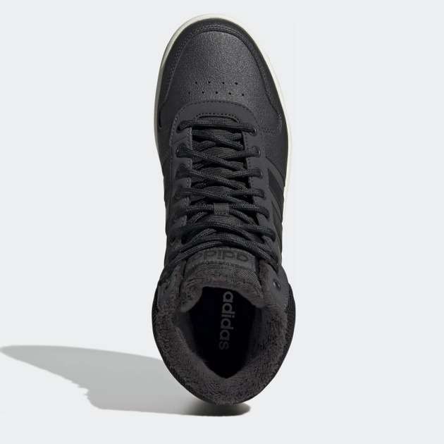 adidas Men`s HOOPS 2.0 MID Carbon/ Graphite GZ7959 Size UK 10.5 (SA 10.5)