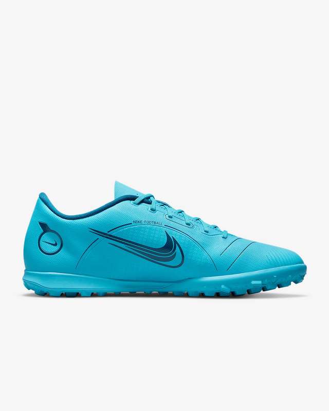 Nike Men`s Mercurial Vapor 14 Club TF Chlorine/ Laser Orange DJ2908 484 Size UK 9/10.5 (SA 9/10)
