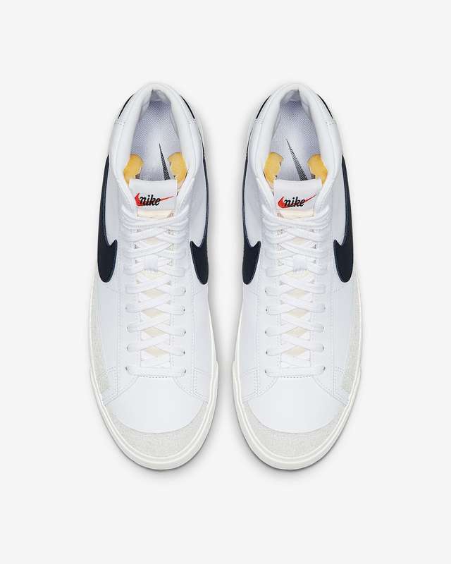 Nike Men`s Blazer Mid '77 Vintage White/ Black BQ6806 100 Size UK 11 (SA 11)