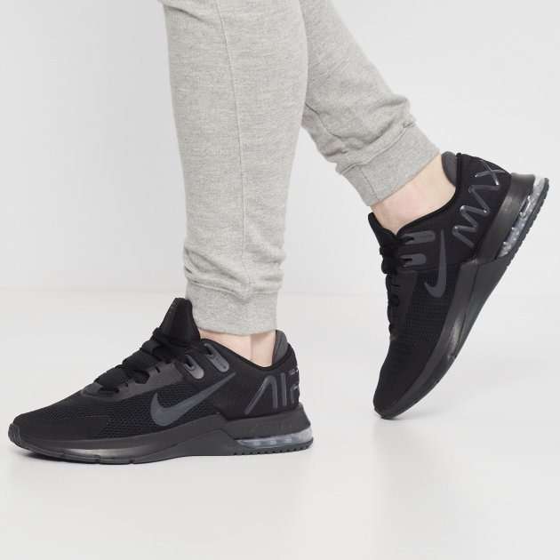 Nike Men`s Air Max Alpha Trainer 4 Black/ Black CW3396 002 Size UK 8/9/9.5 (SA 8/9/9.5)