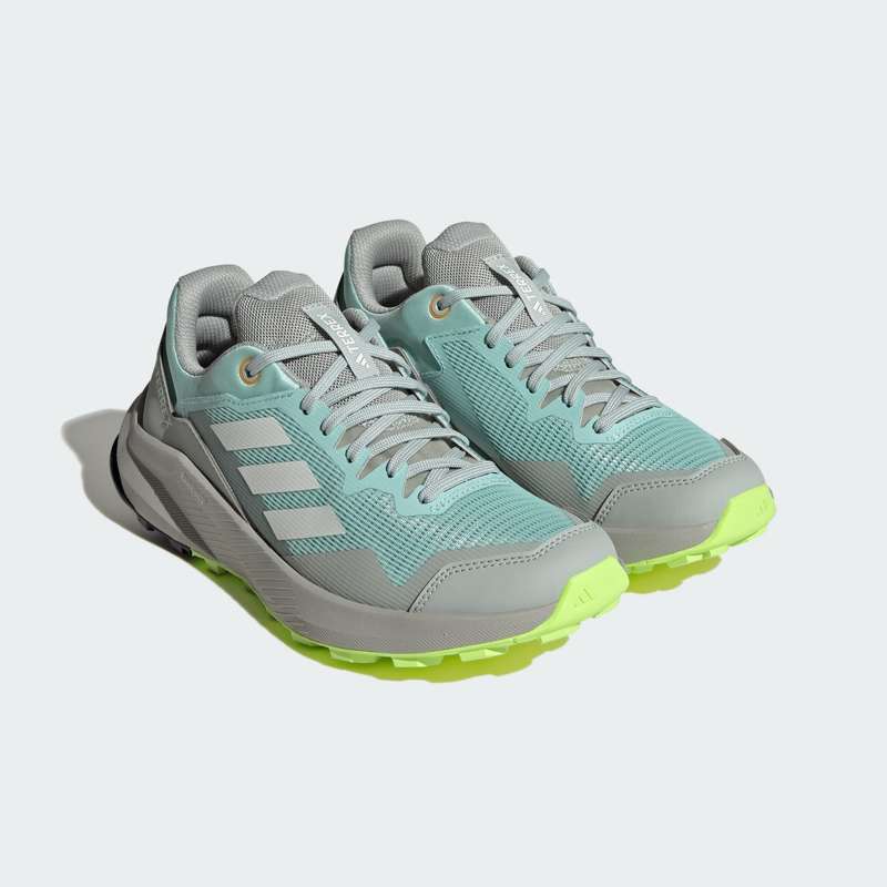 adidas TERREX TRAILRIDER SEMI FLASH AQUA/CRYSTAL WHITE/WONDER SILVER IF5024 Size UK 5.5/6 (SA 5.5/6)