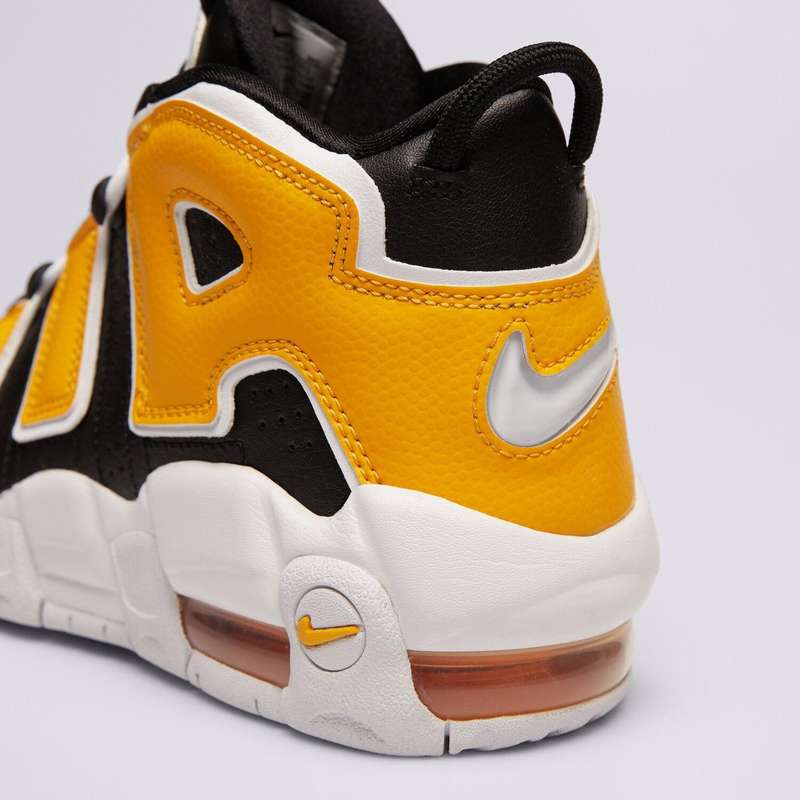 Nike AIR Kids YOUTH UNISEX MORE UPTEMPO Black/ Uni Gold FN0262 001 Size UK 6 (SA 6)