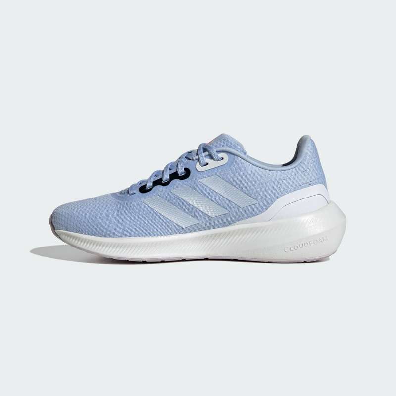 adidas Women's Runfalcon 3.0 Blue Dawn/ Zero Metalic/ Silver Dawn HP7555 Size UK 6 (SA 6)