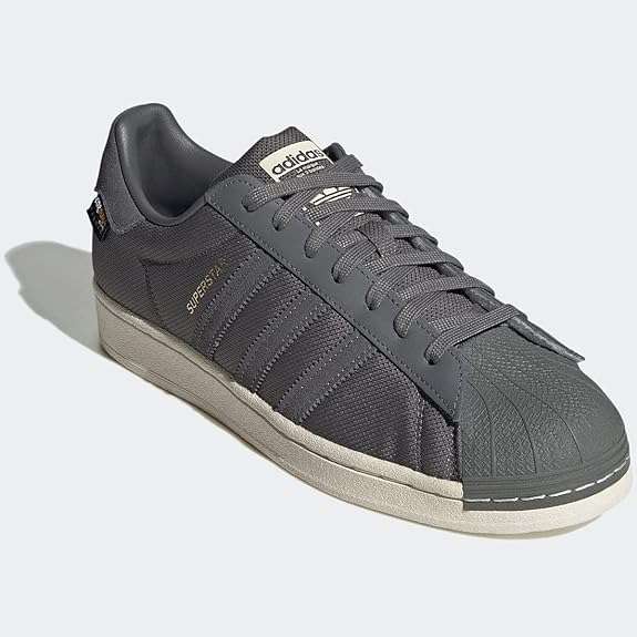 adidas SUPERSTAR Grey Four/Chalk White GZ1602 Size UK 8 (SA 8)