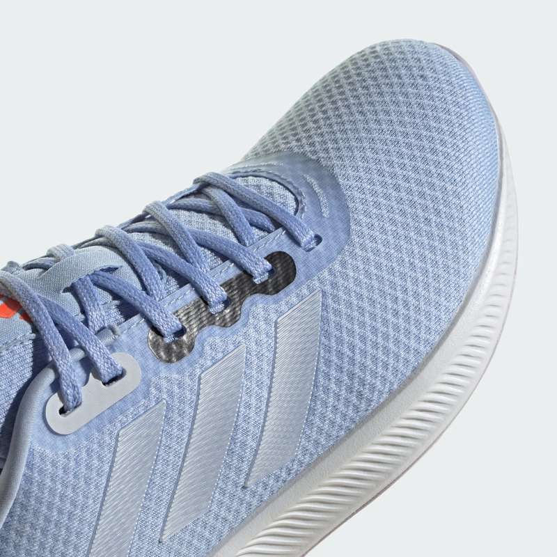 adidas Women's Runfalcon 3.0 Blue Dawn/ Zero Metalic/ Silver Dawn HP7555 Size UK 6 (SA 6)
