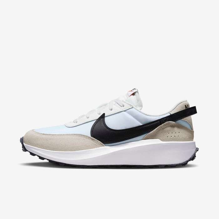 Nike Men`s Waffle Debut White /Summit White /Black DH9522 103 Size UK 8 (SA 8)