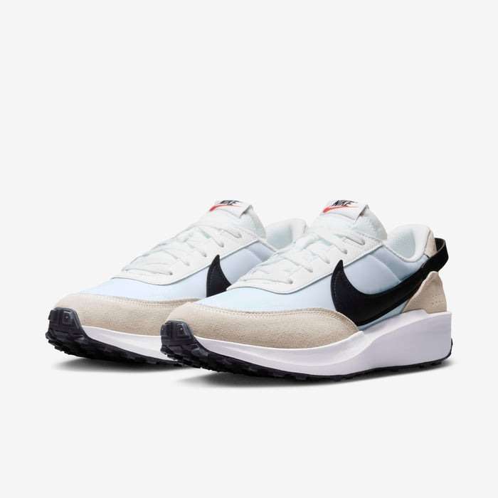 Nike Men`s Waffle Debut White /Summit White /Black DH9522 103 Size UK 8 (SA 8)