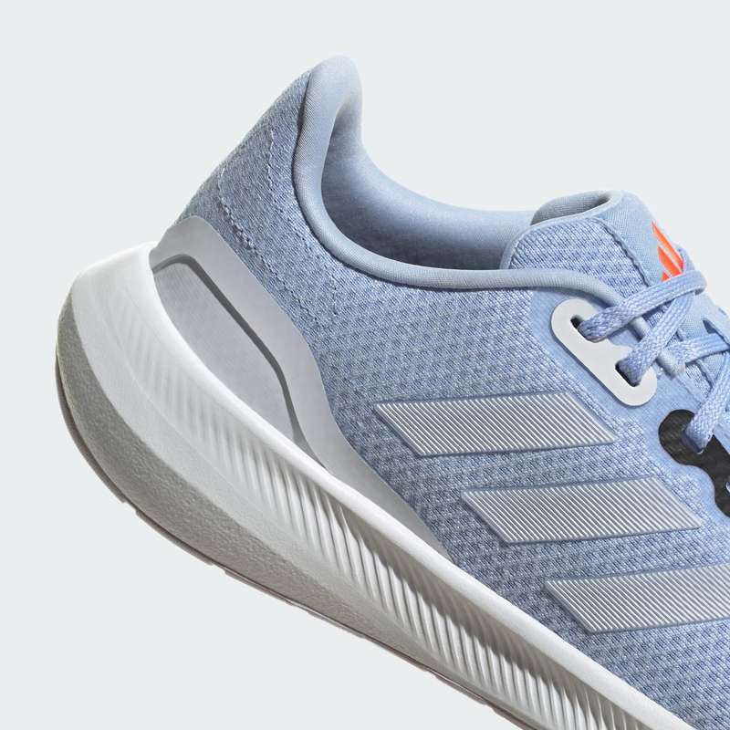 adidas Women's Runfalcon 3.0 Blue Dawn/ Zero Metalic/ Silver Dawn HP7555 Size UK 6 (SA 6)