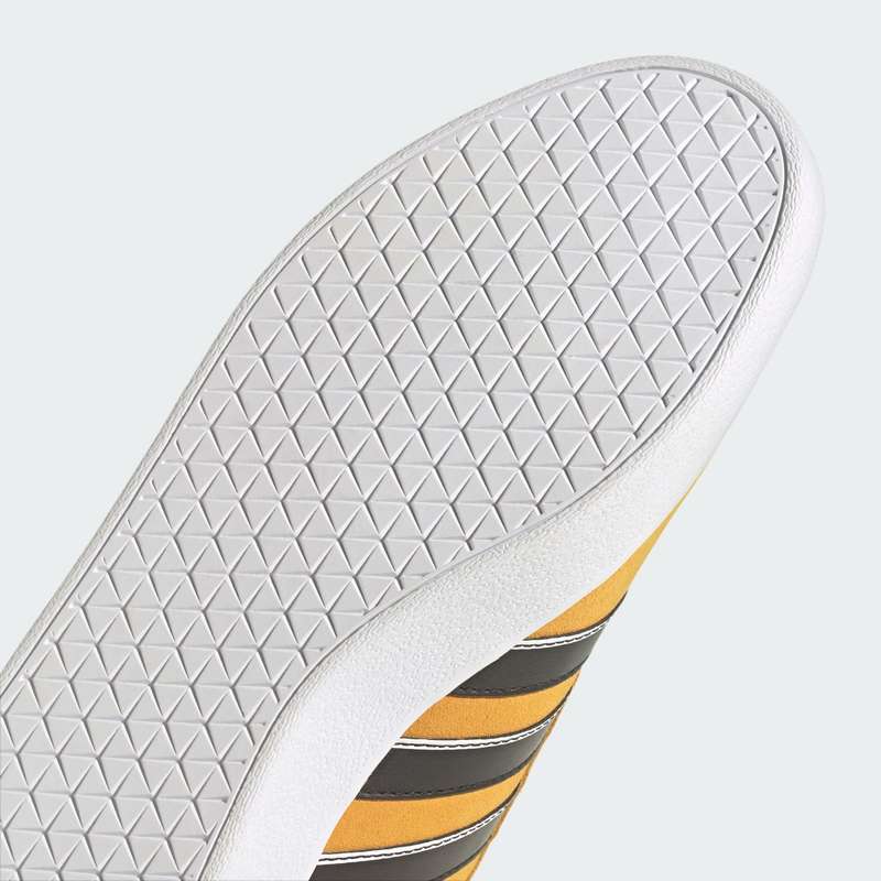 adidas Men`s VL Court 2.0 Preloved Yellow/ Core Black IF7554 Size UK 10 (SA 10)