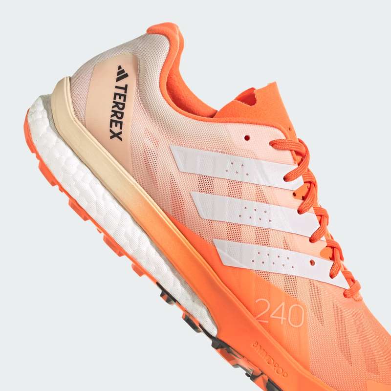 adidas TERREX Men`s Speed Ultra Trail Running Impact Orange HR1120 Size UK 9 (SA 9)