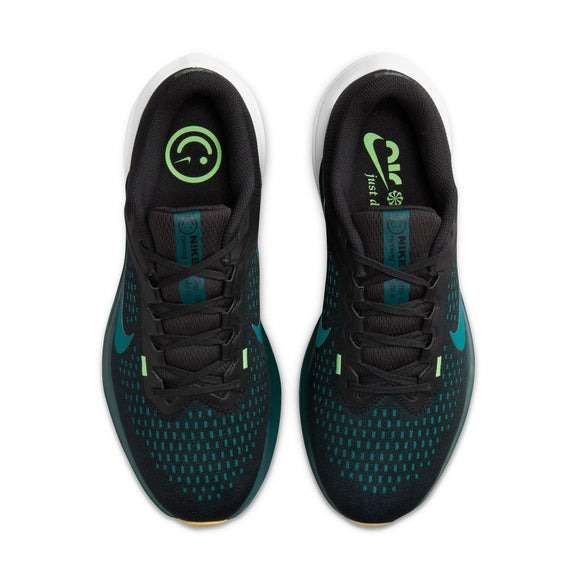 Nike Men`s Air WINFLO 10 Black / Geode Teal DV4022 008 Size UK 8 (SA 8)