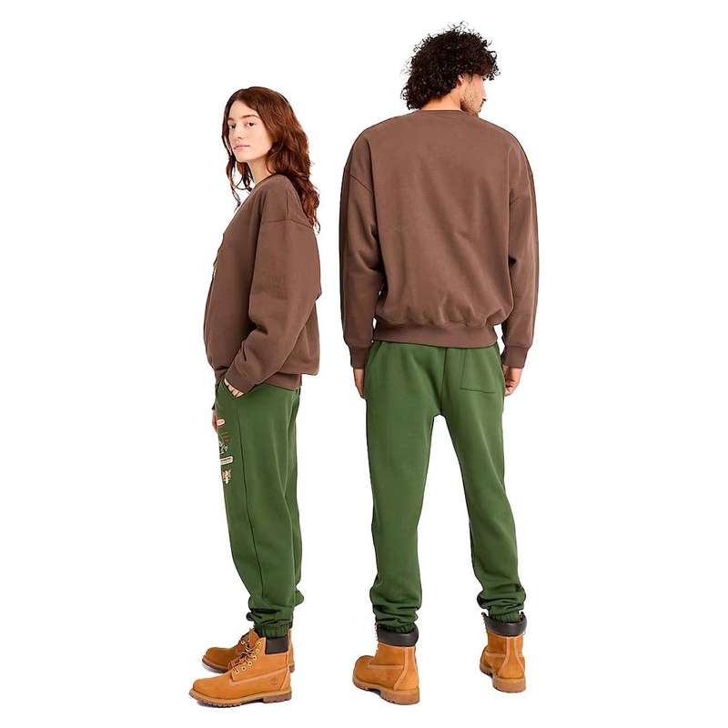 Timberland UNISEX Box Fit Badge Crew Chocolate TB0A62XK 243