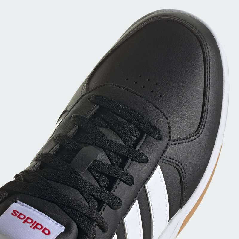 adidas Men`s Courtbeat Sneakers Core Black / Cloud White / Better Scarlet HQ1763 Size UK 11 (SA 11)