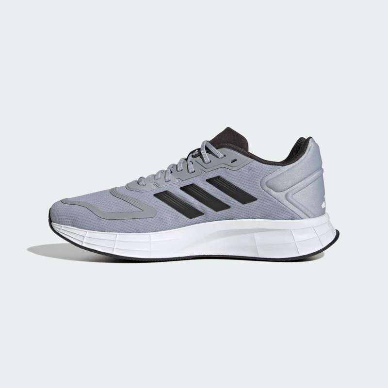 adidas Men`s Duramo 10 Halo Silver/ Carbon/ Cloud White HP2381 Size UK 8 (SA 8)
