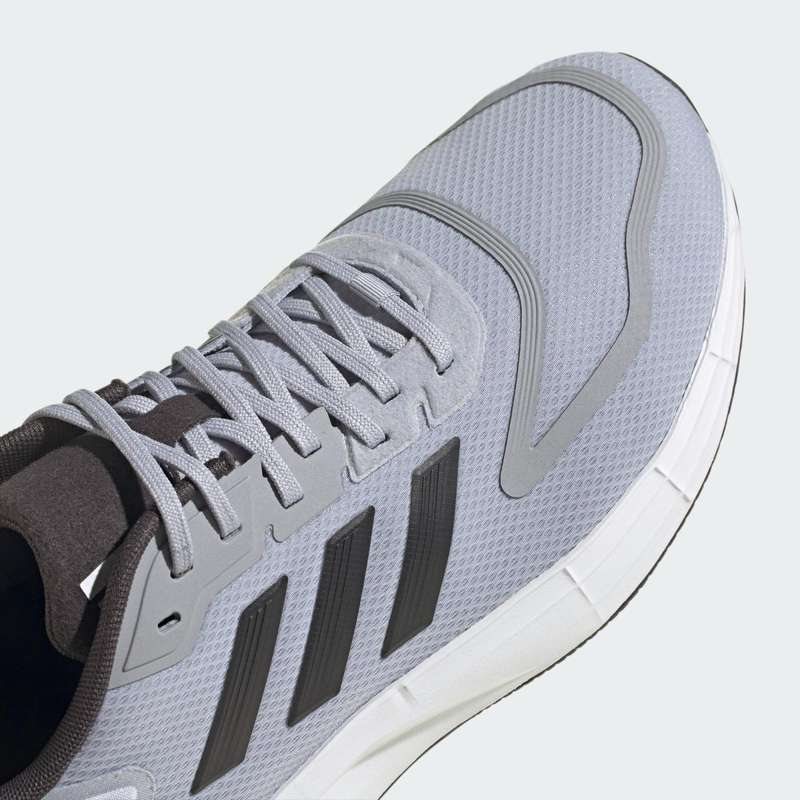 adidas Men`s Duramo 10 Halo Silver/ Carbon/ Cloud White HP2381 Size UK 8 (SA 8)