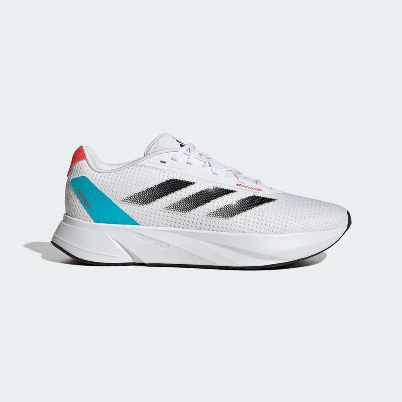 adidas Men's Duramo SL Cloud White / Core Black / Lucid Cyan IF7869 Size UK 11 (SA 11)