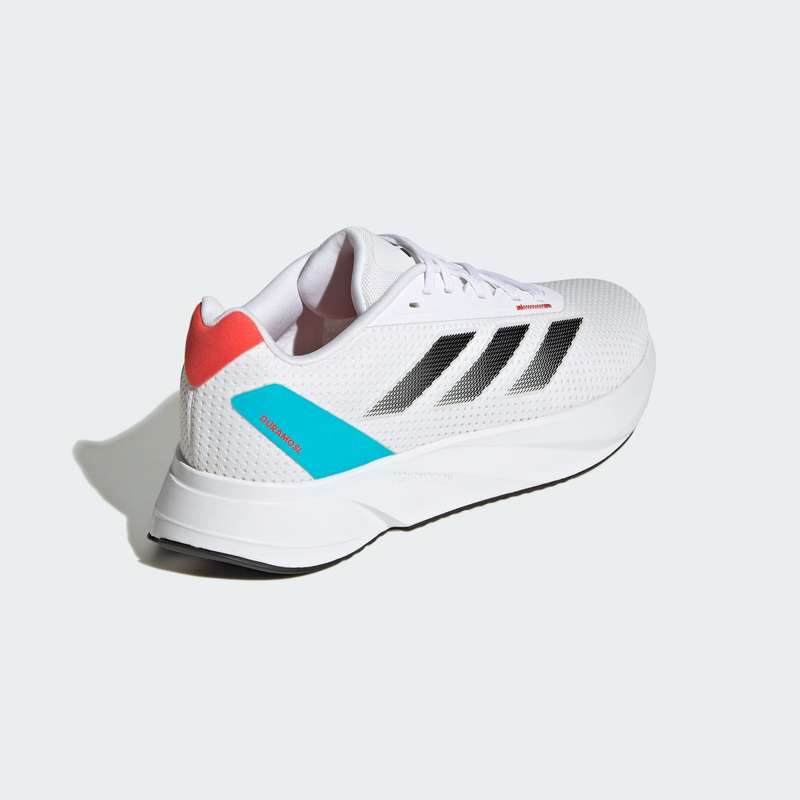 adidas Men's Duramo SL Cloud White / Core Black / Lucid Cyan IF7869 Size UK 11 (SA 11)