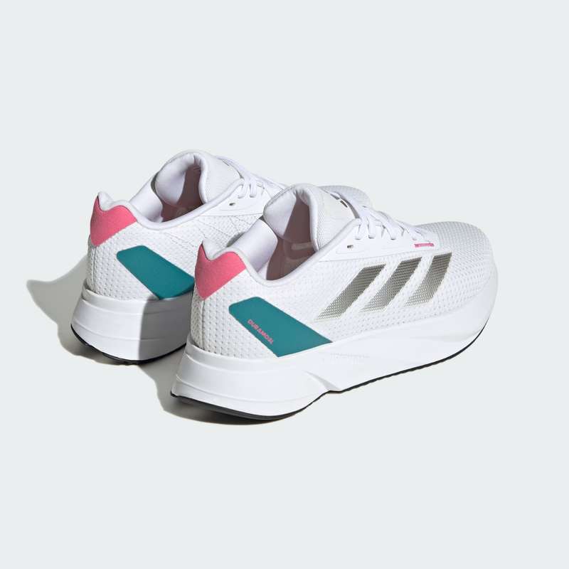 adidas Women`s Duramo SL Cloud White/ Night Metallic/ Pink Fusion IF7890 Size UK 5/7 (SA 5/7)