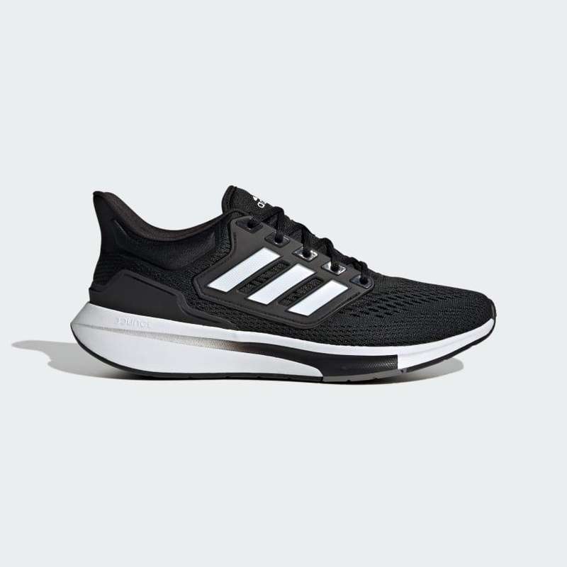 adidas Men's EQ21 Run Core Black/ Cloud White/ Grey Four GY2190 Size UK 10.5 (SA 10.5)