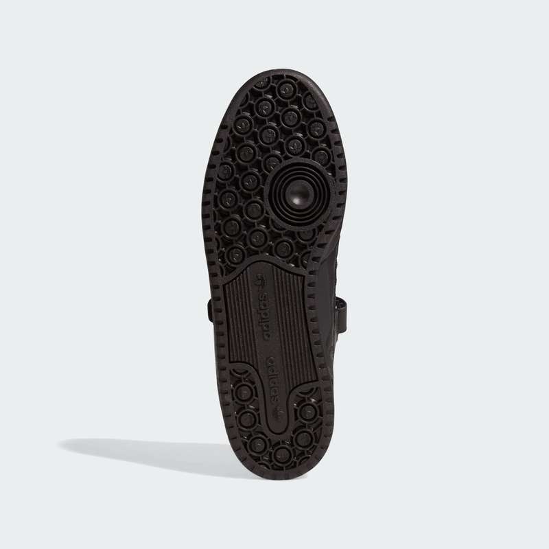 adidas Men`s FORUM LOW Leather Upper Black GV9766
