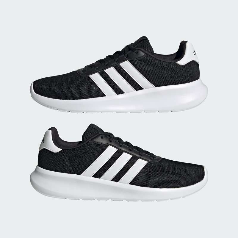adidas Men`s Lite Racer 3.0 Black/ White GY3094 Size UK 11 (SA 11)