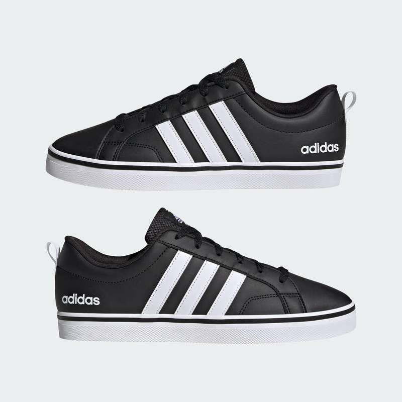 adidas Men`s VS Pace 2.0 Core Black / Cloud White HP6009 Size UK 9.5/12 (SA 9.5/12)