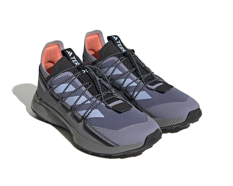 adidas TERREX Men`s Voyager 21 Travel Silver Violet/ Blue Dawn/ Grey HP8616 Size UK 11 (SA 11)