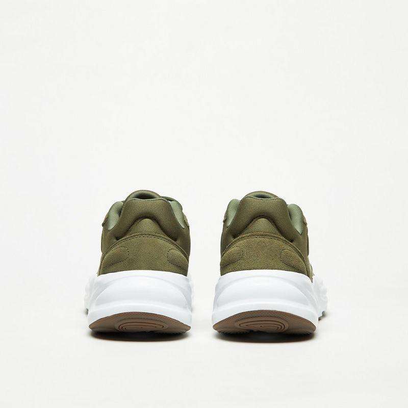 adidas Men's Ozelle Cloudfoam Khaki Green/ Cloud White IG5983 Size UK 10 (SA 10)