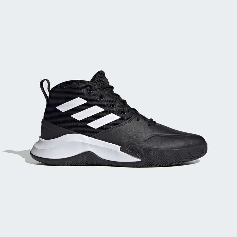 adidas Men`s Own the Game Core Black / Core White FY6007 Size UK 10 (SA 10)