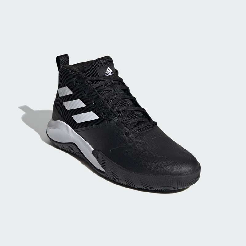 adidas Men`s Own the Game Core Black / Core White FY6007 Size UK 10 (SA 10)