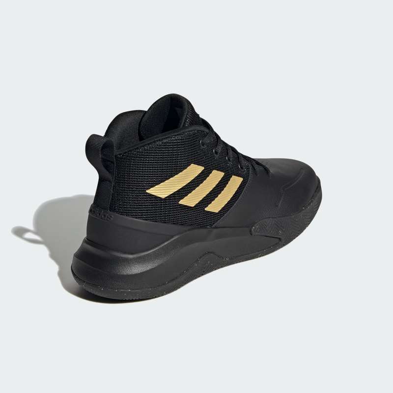 adidas Men`s Own the Game Core Black / Matte Gold FW4562 Size UK 10 (SA 10)