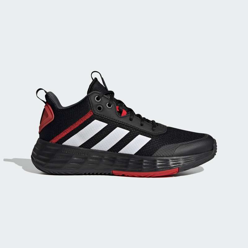 adidas Men`s Own the Game Core Black / White/ Carbon Red H00471 Size UK 8 (SA 8)