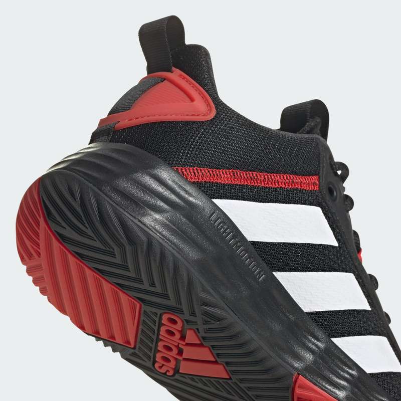 adidas Men`s Own the Game Core Black / White/ Carbon Red H00471 Size UK 8 (SA 8)
