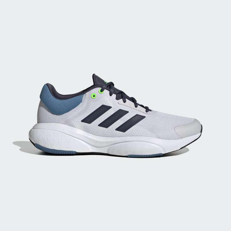 adidas Men`s Response Dash Grey / Shadow Navy / Solar Green GV9532 Size UK 9/11 (SA 9/11)