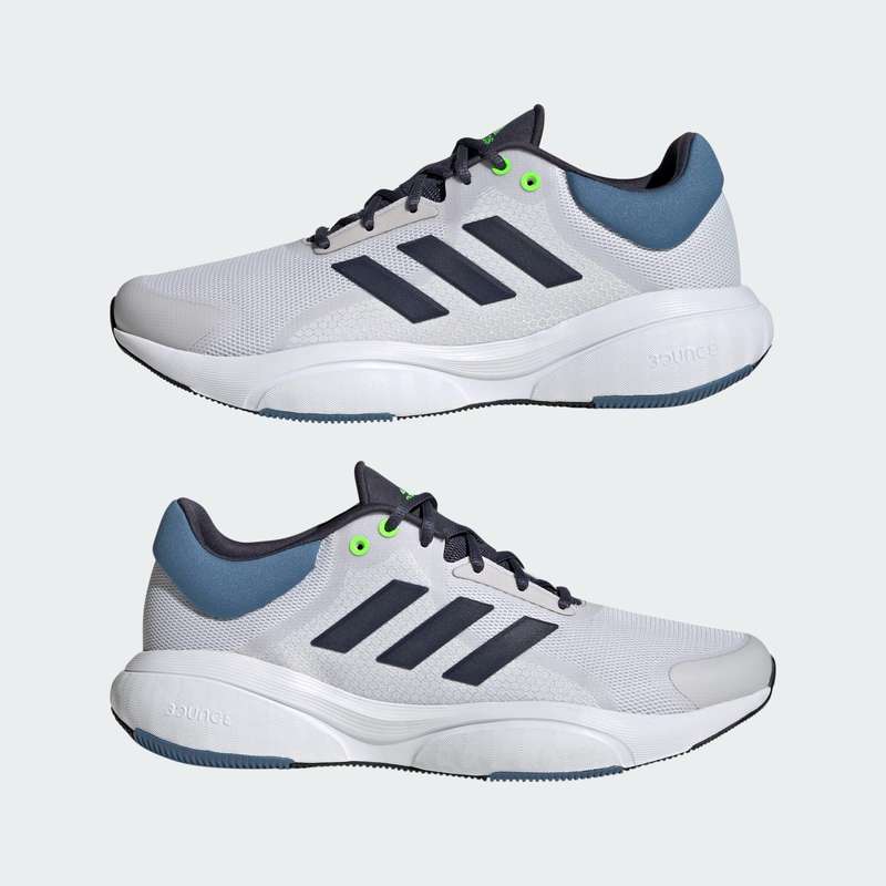 adidas Men`s Response Dash Grey / Shadow Navy / Solar Green GV9532 Size UK 9/11 (SA 9/11)