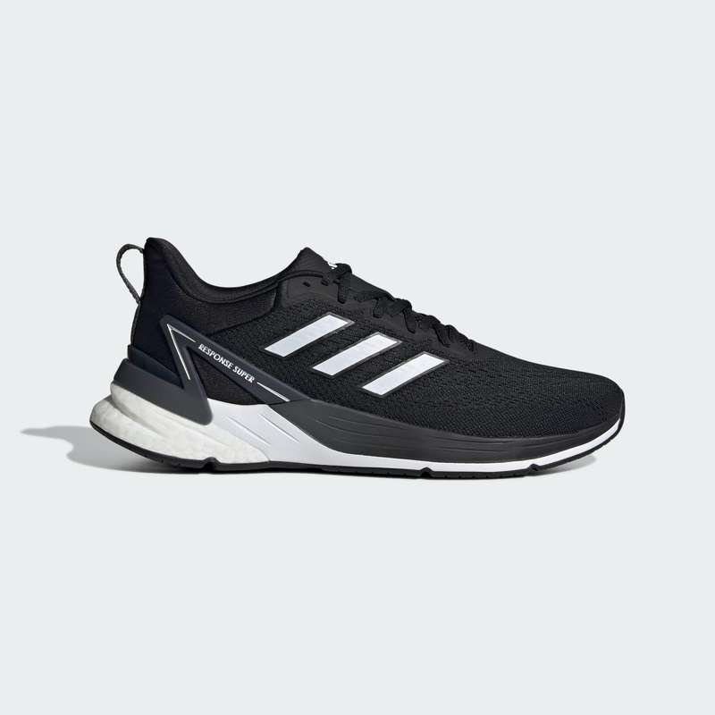 adidas Men's Response Super 2.0 Core Black / Cloud White / Grey Six G58068 Size UK 8/10 (SA 8/10)