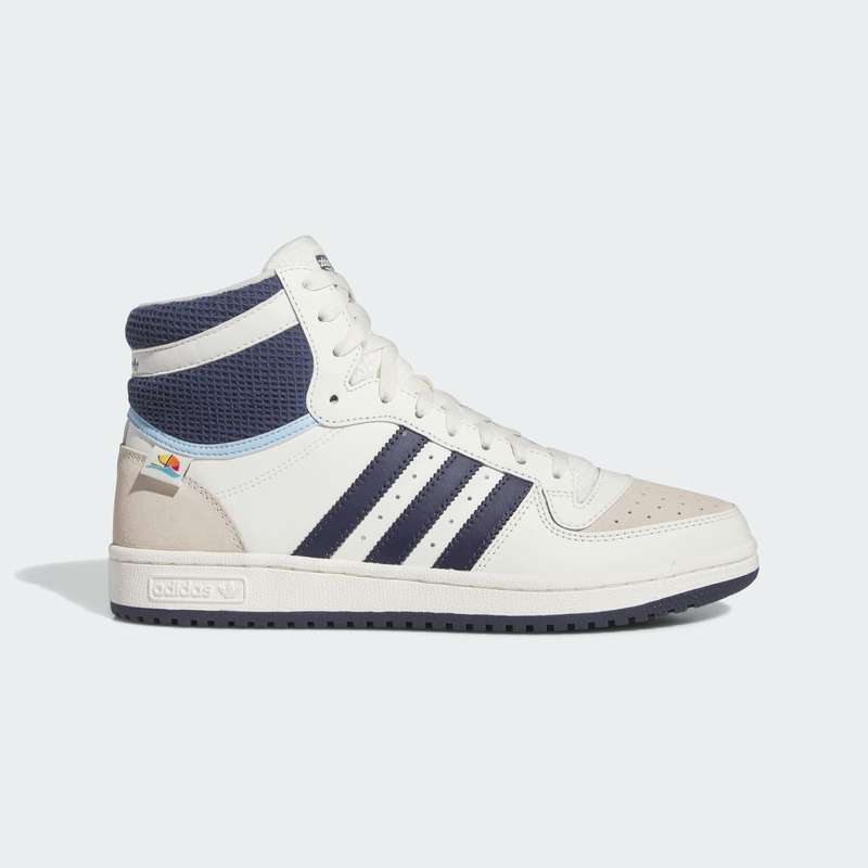 adidas Men's Top Ten RB Cloud White/ Shadow Navy/ Clear Sky IE7242 Size UK 9 (SA 9)