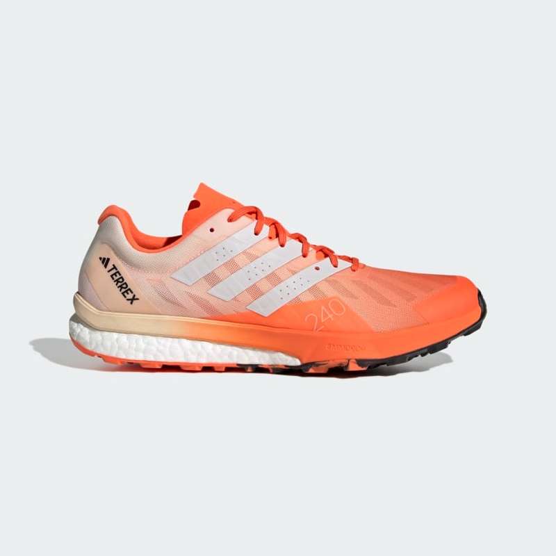 adidas TERREX Men`s Speed Ultra Trail Running Impact Orange HR1120 Size UK 9 (SA 9)