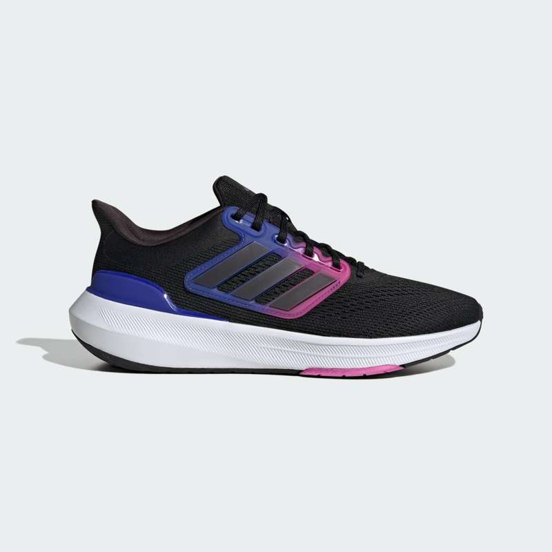 adidas Men`s Ultrabounce Core Black/ Core Black/ Lucid Blue HQ1476 Size UK 10.5 (SA 10.5)
