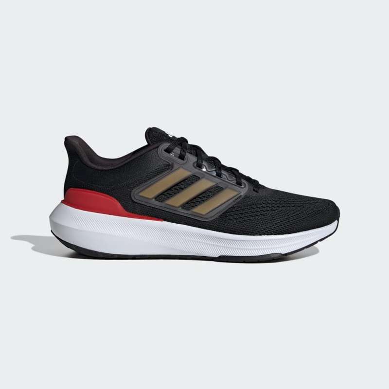 adidas Men`s RUNFALCON Black/ White/ Red ID2252 Size UK 9.5/10 (SA 9.5/10)