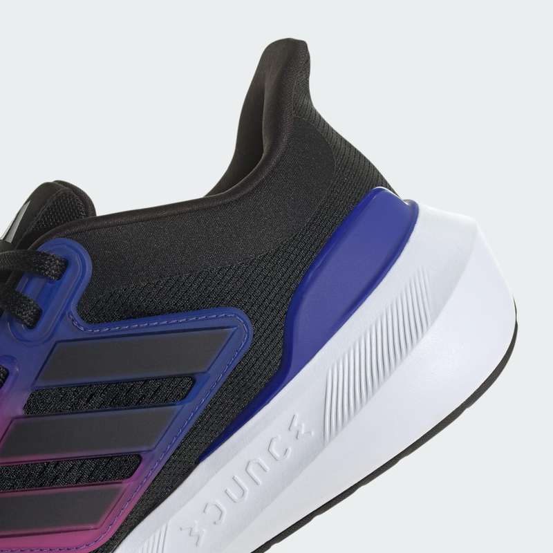 adidas Men`s Ultrabounce Core Black/ Core Black/ Lucid Blue HQ1476 Size UK 10.5 (SA 10.5)