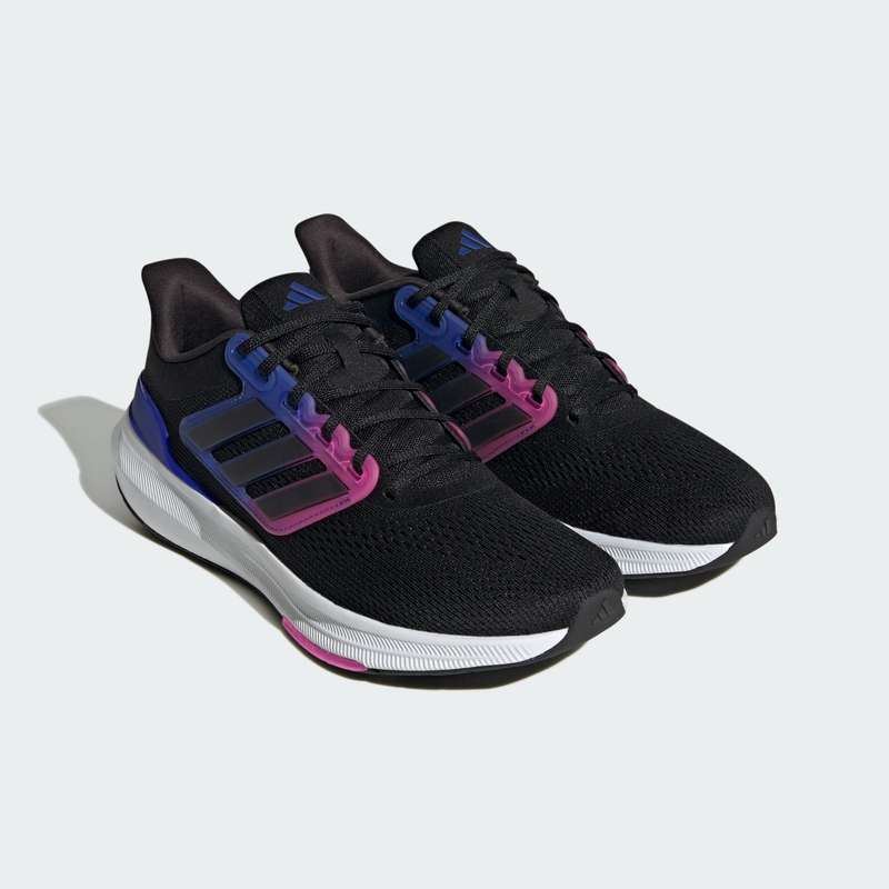 adidas Men`s Ultrabounce Core Black/ Core Black/ Lucid Blue HQ1476 Size UK 10.5 (SA 10.5)