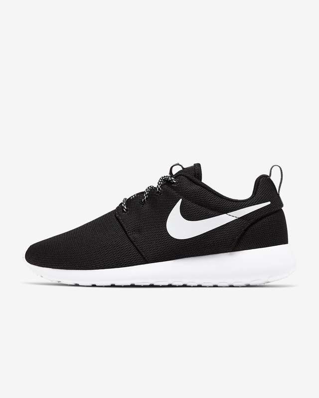 Nike Women's ROSHE ONE Black / Dark Grey / White 844994 002 Size UK 6 (SA 6)