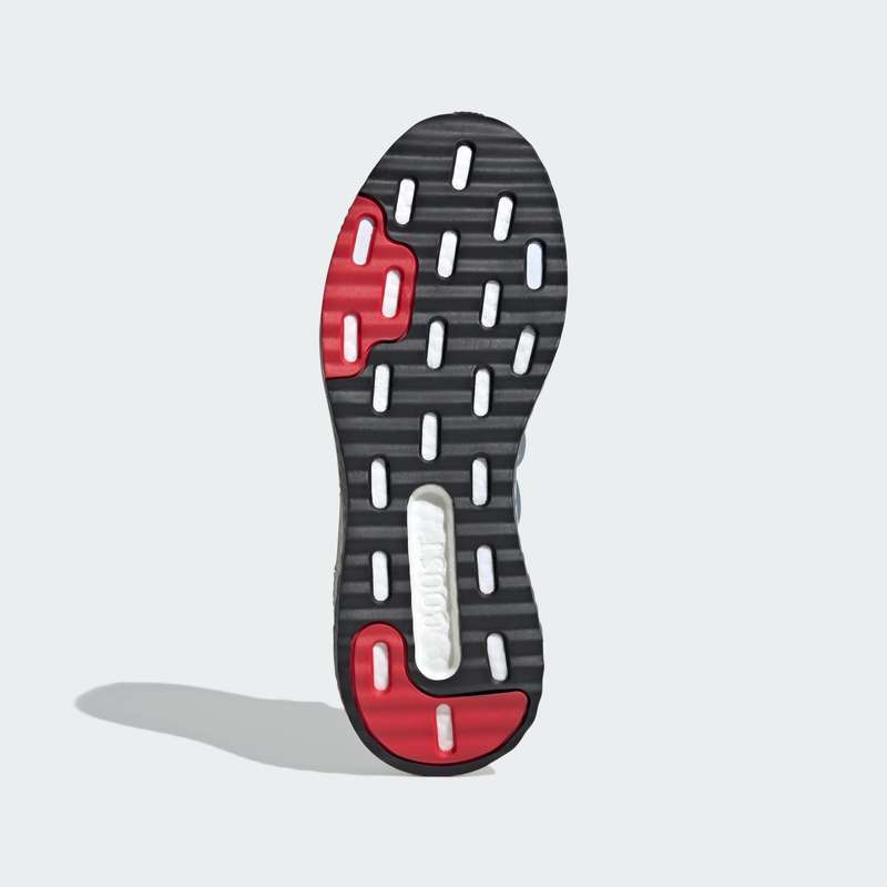 adidas Men`s X_PLRBOOST Cloud White/ Core Black/ Better Scarlet ID9599 Size UK 9 (SA 9)