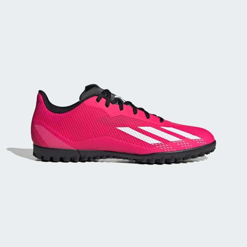 adidas Men's X Speedportal.4 Turf Boots Team Shock Pink 2 / Cloud White GZ2445 Size UK 9.5 (SA 9.5)