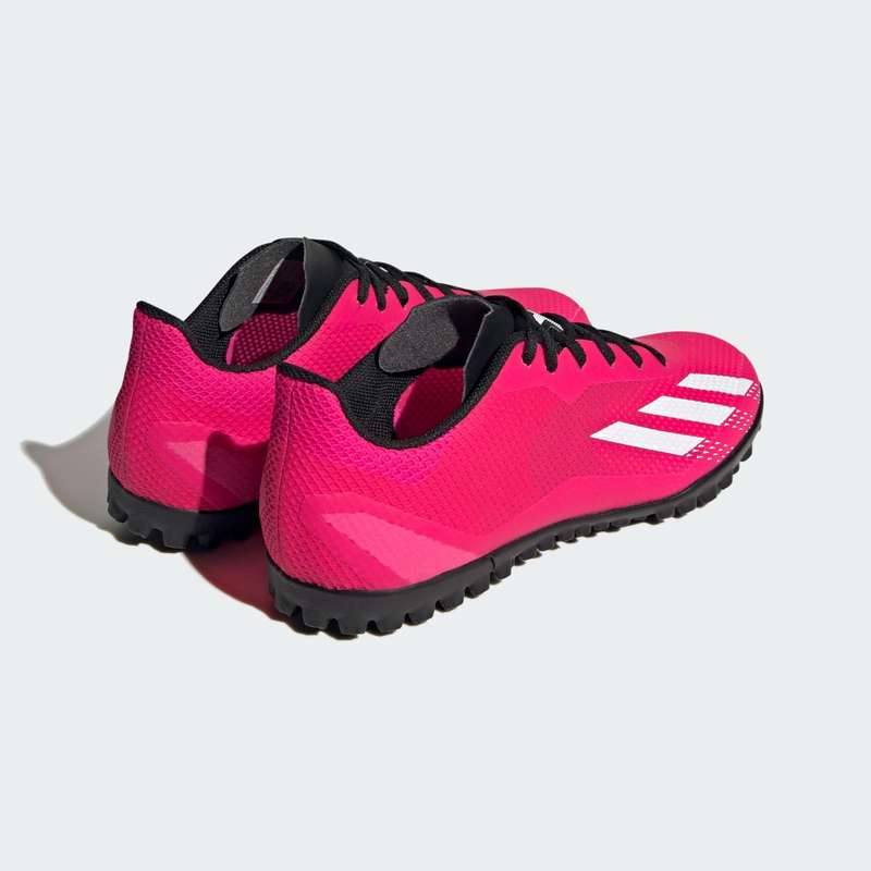 adidas Men's X Speedportal.4 Turf Boots Team Shock Pink 2 / Cloud White GZ2445 Size UK 9.5 (SA 9.5)