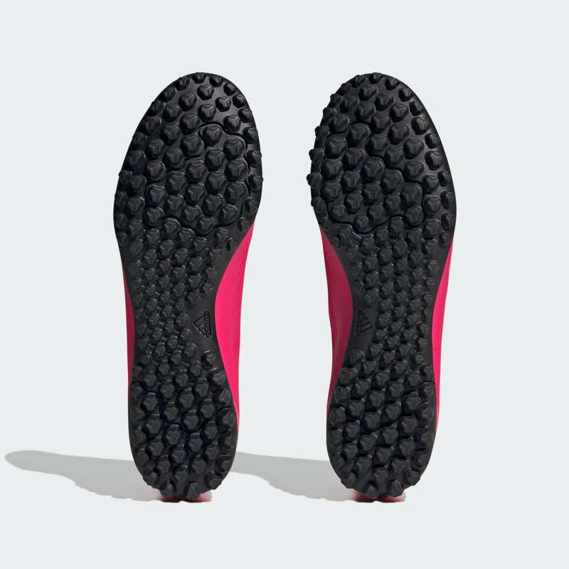 adidas Men's X Speedportal.4 Turf Boots Team Shock Pink 2 / Cloud White GZ2445 Size UK 9.5 (SA 9.5)